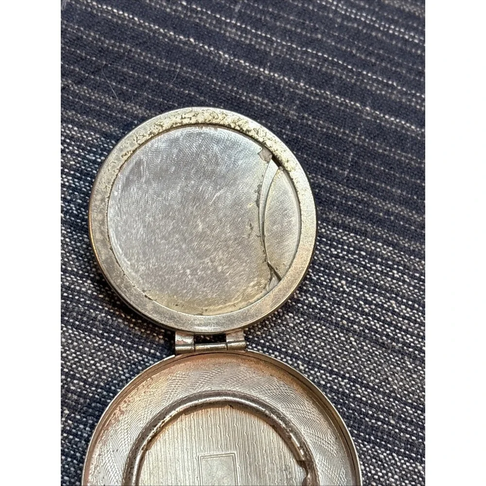 Vintage Richard Hudnut Deauville 1925 Powder Rouge Compact Mirror